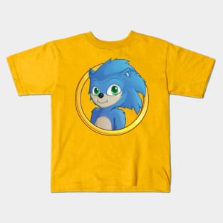 sonic the cartoon Kids T-Shirt